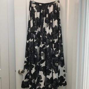 Beautiful embellished maxi skirt